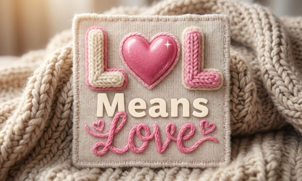 Create LOL Meaning "Love" 💕