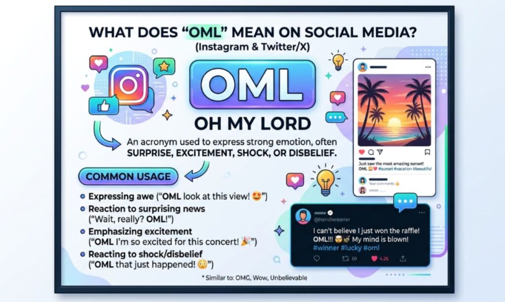 OML Meaning on Instagram & TwitterX