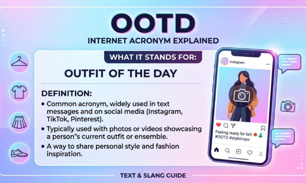 OOTD Meaning in Text + Definition