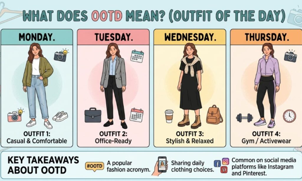 What Does OOTD Mean Clothing