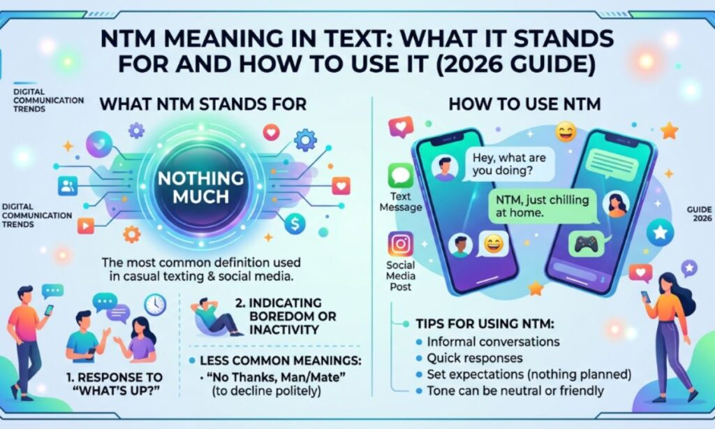 NTM Meaning in Text What It Stands For and How to Use It (2026 Guide)