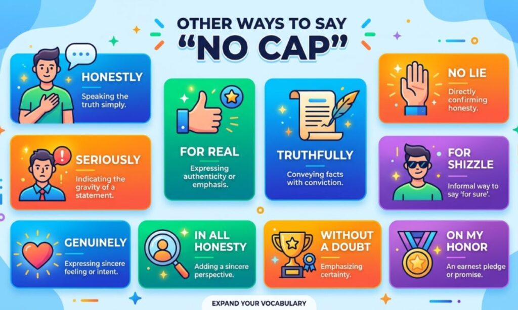 Other Ways to Say No Cap