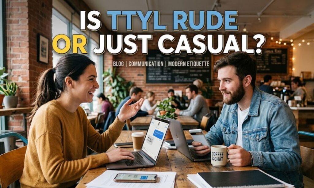 Is TTYL Rude or Just Casual