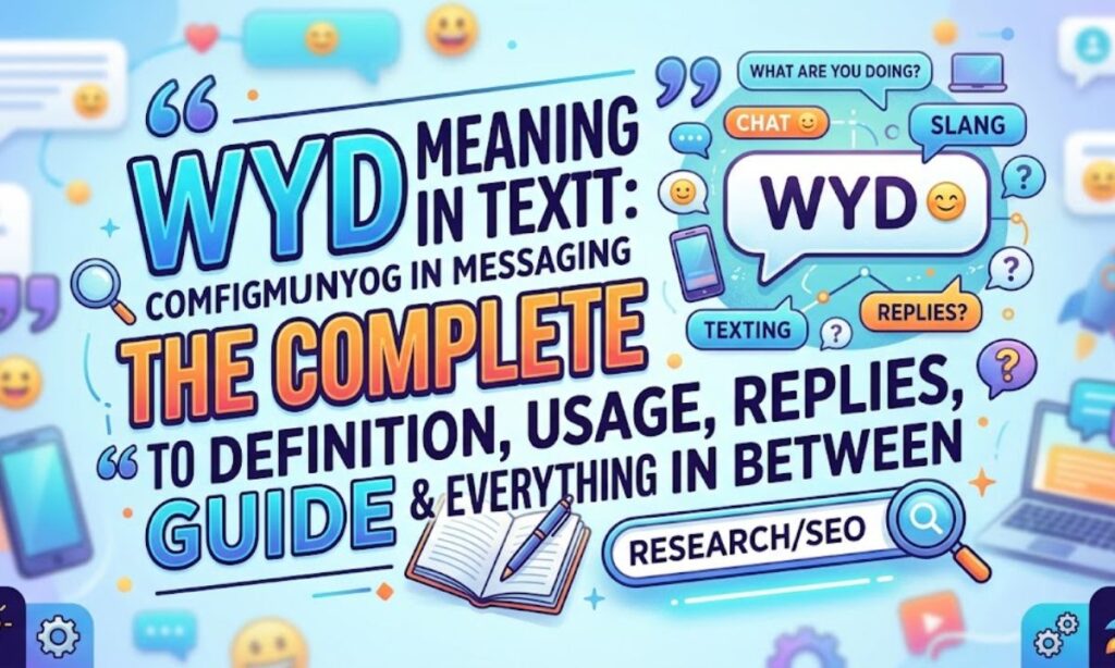 WYD Meaning in Text