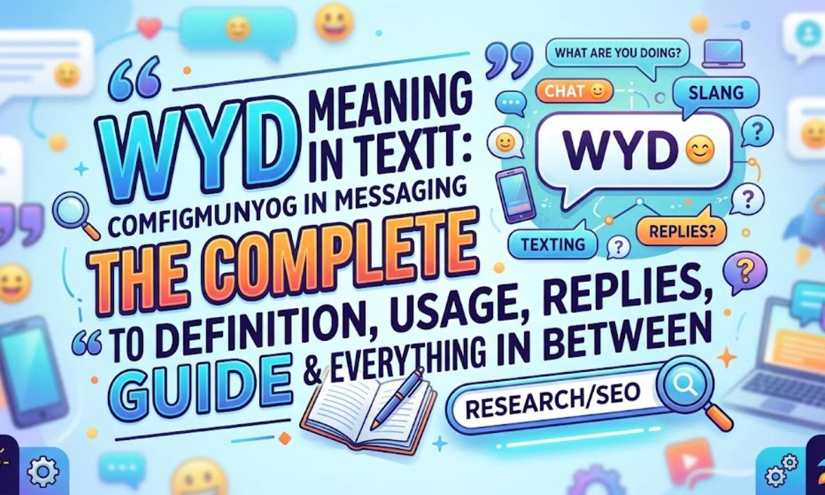 WYD Meaning in Text