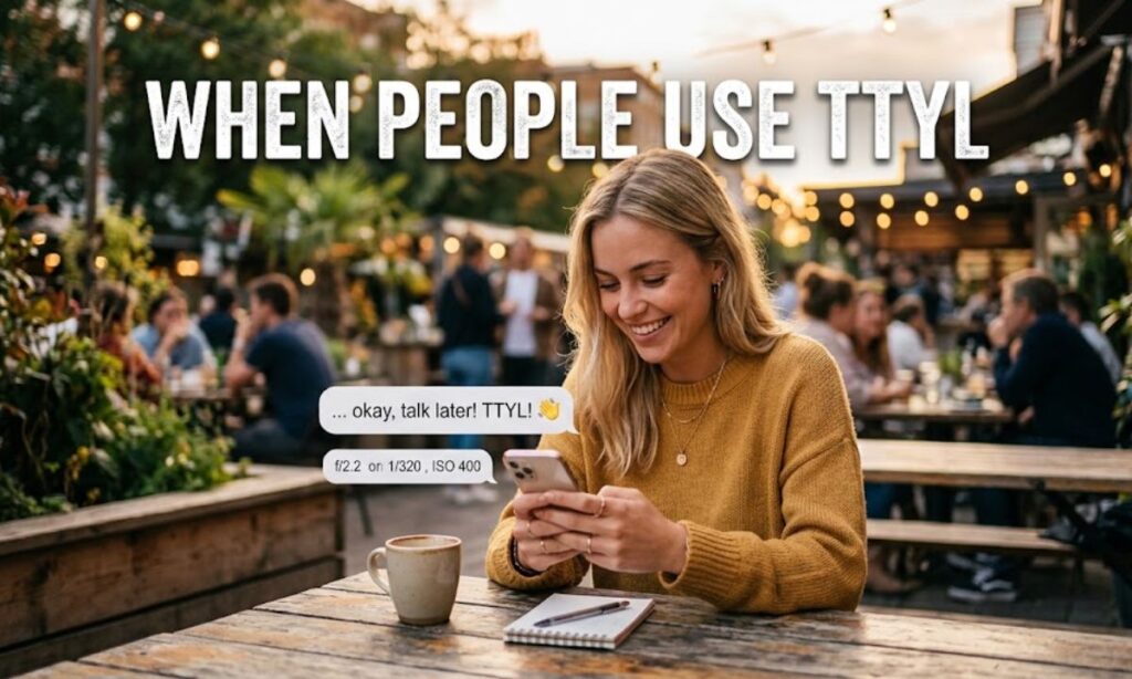 When People Use TTYL