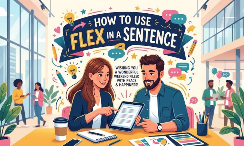 How to Use Flex in a Sentence